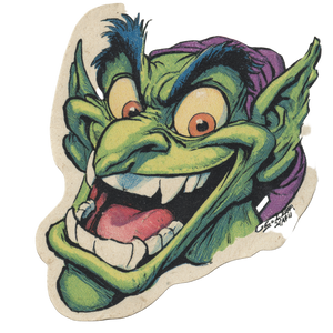 Green Goblin Sticker Vinyl Car Decal Sticker – Waterproof & UV-Resistant 3.4133333333333336"