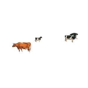 Joyful Farm Animals Vinyl Car Decal Sticker – Waterproof & UV-Resistant 3.4133333333333336"