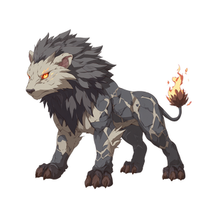 Cartoon Lava Hyena Vinyl Car Decal Sticker – Waterproof & UV-Resistant 3.4133333333333336"