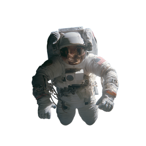 Floating Astronaut V84 Vinyl Car Decal Sticker – Waterproof & UV-Resistant 3.4133333333333336"