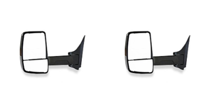 2x Velvac Replacement Mirror Glass | Left Side, Manual, Convex | With Heat, Clear Views, Safer Driving