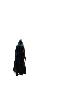 Hooded Figure Altar V2 Vinyl Car Decal Sticker – Waterproof & UV-Resistant 8.0"
