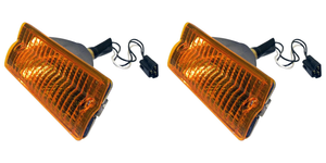 2x Premium Amber Parking Light Assembly | Fits various 1976-1988 Jeep J10,J20 | Amber Lens, Easy Install 2x Premium Amber Parking Light Assembly | Fits various 1976-1988 Jeep J10,J20 | Amber Lens, Easy Install