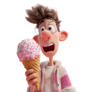 Talking Animated Ice Cream Vinyl Car Decal Sticker – Waterproof & UV-Resistant 6.826666666666667"