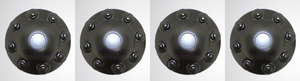 4x Upgrade to Premium Black ABS Wheel Center Cap | Fits 8 Lug Wheels | Made in USA | 22mm Diameter 4x Upgrade to Premium Black ABS Wheel Center Cap | Fits 8 Lug Wheels | Made in USA | 22mm Diameter