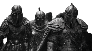 Warriors Advancing Vinyl Car Decal Sticker – Waterproof & UV-Resistant 5.4