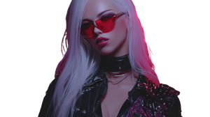 Female Vampire Portrait V6 Vinyl Car Decal Sticker – Waterproof & UV-Resistant 5.4