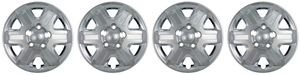 4x Upgrade Your 2008-2013 Grand Caravan| Set Of 4 16 Inch Chrome Wheel Covers| Long-Lasting ABS, Bolt-On| Enhanced OEM Design