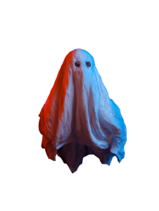 Friendly Sci-Fi Ghost Vinyl Car Decal Sticker – Waterproof & UV-Resistant 8.213333333333333"
