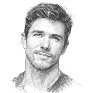 Realistic Man Portrait V4 Vinyl Car Decal Sticker – Waterproof & UV-Resistant 3.4133333333333336"