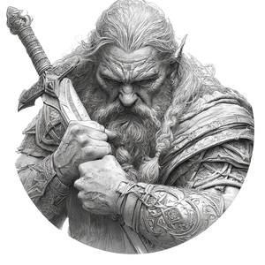 Warrior Tattoo Art Vinyl Car Decal Sticker – Waterproof & UV-Resistant 3.4133333333333336"