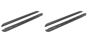 2x Premium Tight Fit Running Board Components | Enhance CabAesthetics | Easy Install No Drill | Go Rhino Compatible