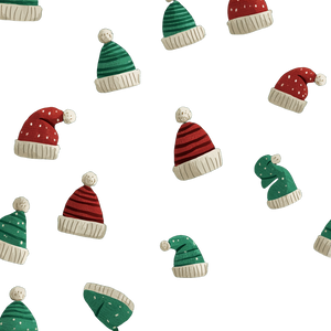 Retro Christmas Hat Vinyl Car Decal Sticker – Waterproof & UV-Resistant 3.4133333333333336"