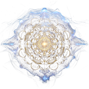 Glowing Multidimensional Sigil Vinyl Car Decal Sticker – Waterproof & UV-Resistant 3.4133333333333336"