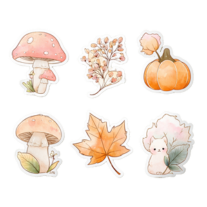 Autumn Sticker Bundle Vinyl Car Decal Sticker – Waterproof & UV-Resistant 6.826666666666667"