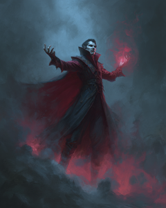 Vampire Mage Strahd Vinyl Car Decal Sticker – Waterproof & UV-Resistant 8.0"