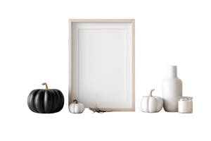 Halloween Frame Mockup Vinyl Car Decal Sticker – Waterproof & UV-Resistant 2.986666666666667"