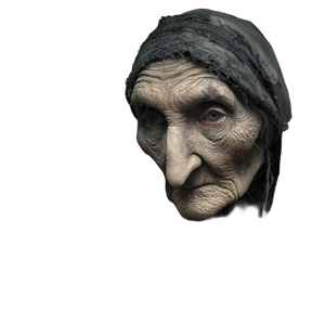 Old Witch Reflection Vinyl Car Decal Sticker – Waterproof & UV-Resistant 3.4133333333333336"