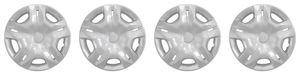 4x Ultimate Versatility Wheel Cover Set | Nissan Versa 2010-2019 | Long Lasting Finish & Easy Install