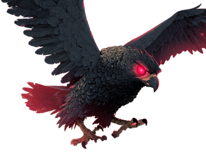 Monster Hawk Vinyl Car Decal Sticker – Waterproof & UV-Resistant 3.0933333333333333"
