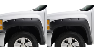 2x Upgrade Your Sierra 1500 | Silverado 1500 with TrailFX Fender Flares | Bold Style for Extra Tire Coverage