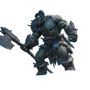 Raging Orc Warrior V5 Vinyl Car Decal Sticker – Waterproof & UV-Resistant 3.4133333333333336"
