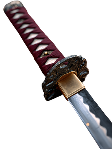 Japanese Katana Macro Vinyl Car Decal Sticker – Waterproof & UV-Resistant 8.213333333333333"