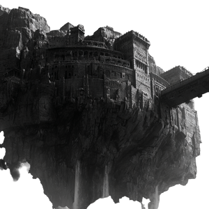 Floating Prison Fortress Vinyl Car Decal Sticker – Waterproof & UV-Resistant 6.826666666666667"