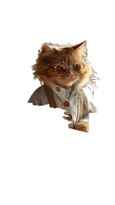 Stressed Screenwriter Cat Vinyl Car Decal Sticker – Waterproof & UV-Resistant 9.706666666666667"
