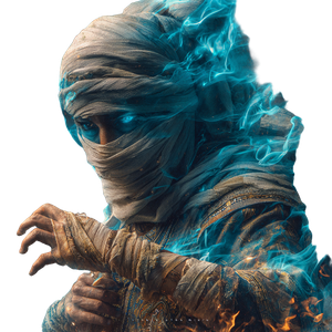 Mystical Djinn Poster Vinyl Car Decal Sticker – Waterproof & UV-Resistant 6.826666666666667"