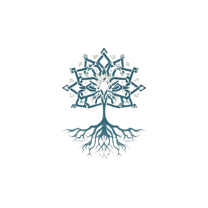 Geometric Tree Logo Vinyl Car Decal Sticker – Waterproof & UV-Resistant 6.826666666666667"