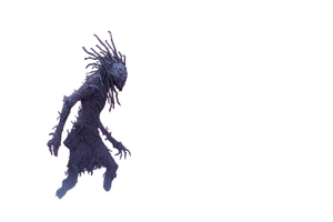 Dreadlock Forest Creature Vinyl Car Decal Sticker – Waterproof & UV-Resistant 2.986666666666667"