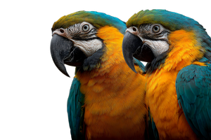 Tropical Birds V2 Vinyl Car Decal Sticker – Waterproof & UV-Resistant 2.986666666666667"