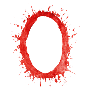 Red Paint Splats Vinyl Car Decal Sticker – Waterproof & UV-Resistant 3.4133333333333336"