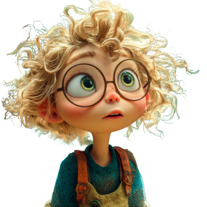 Whimsical Animated Character V2 Vinyl Car Decal Sticker – Waterproof & UV-Resistant 3.4133333333333336"