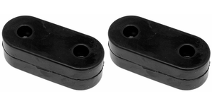 2x Walker Exhaust 3-1/2 Inch Rubber Exhaust System Hanger | Durable Insulator for OE-Style Support