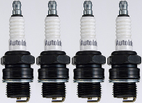 4x Autolite Resistor Copper Spark Plug | OE Replacement | Guaranteed Quick Starts | Limited Warranty