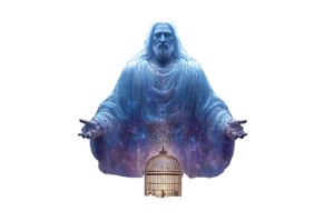 Divine Ai Entity Vinyl Car Decal Sticker – Waterproof & UV-Resistant 2.986666666666667"