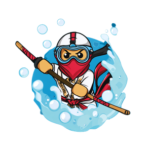 Ninjago Swimming Lesson Vinyl Car Decal Sticker – Waterproof & UV-Resistant 6.826666666666667"