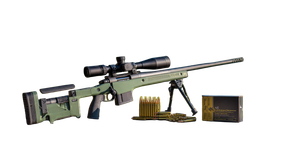 Sniper Rifle Setup Vinyl Car Decal Sticker – Waterproof & UV-Resistant 2.6666666666666665"