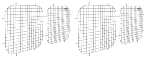 2x Enhance Van Security with Weather Guard Rear Door Window Guards for Ram Promaster 2500/3500/1500 | Set of 2 2x Enhance Van Security with Weather Guard Rear Door Window Guards for Ram Promaster 2500/3500/1500 | Set of 2