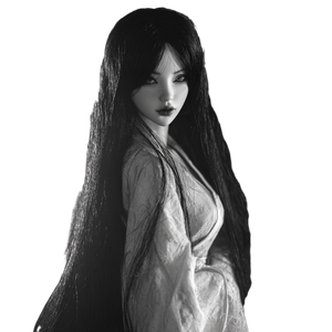 Bjd Doll Portrait Vinyl Car Decal Sticker – Waterproof & UV-Resistant 3.4133333333333336"