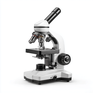 Microscope On White Vinyl Car Decal Sticker – Waterproof & UV-Resistant 3.4133333333333336"
