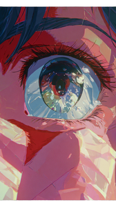 Emotional Sci-Fi Eye V2 Vinyl Car Decal Sticker – Waterproof & UV-Resistant 9.706666666666667"