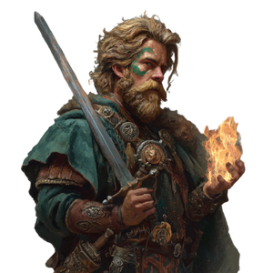 Flame-Wielding Dwarf Vinyl Car Decal Sticker – Waterproof & UV-Resistant 3.4133333333333336"