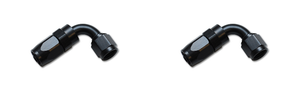 2x Vibrant Performance -16AN 90 Degree Swivel Hose End Fitting | Lightweight Aluminum, Double PTFE O-Ring Seals, Anodized Finish 2x Vibrant Performance -16AN 90 Degree Swivel Hose End Fitting | Lightweight Aluminum, Double PTFE O-Ring Seals, Anodized Finish