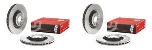 2x Extreme Performance Brake Rotor | Brembo | Fits Various 2006-2013 Volkswagen Passat, R32, CC, Golf R