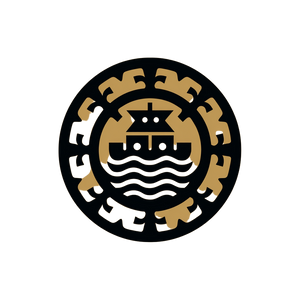 Ancient Port Icon Vinyl Car Decal Sticker – Waterproof & UV-Resistant 3.4133333333333336"