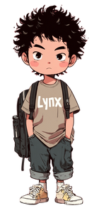 Chibi Asian Boy V2 Vinyl Car Decal Sticker – Waterproof & UV-Resistant 5.386666666666667"