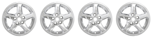 4x Transform Your Wheels with IMPOSTOR 16 Inch Snap-On Wheel Skins | Set Of 4 | Plated, Chrome Finish 4x Transform Your Wheels with IMPOSTOR 16 Inch Snap-On Wheel Skins | Set Of 4 | Plated, Chrome Finish